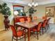Formal dining room featuring a large table and chandelier at 9994 Beach Club Dr. # 103, Myrtle Beach, SC 29572