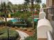 Community pool and surrounding landscaping at 9994 Beach Club Dr. # 103, Myrtle Beach, SC 29572