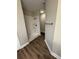 Bathroom with shower and wood-look floors at Tbb 20 Privetts Rd., Conway, SC 29526