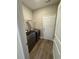 Laundry room with washer, dryer and shelving at Tbb 20 Privetts Rd., Conway, SC 29526