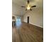 Open concept living area with high ceilings and LVP flooring at Tbb 20 Privetts Rd., Conway, SC 29526
