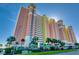 Oceanfront condo building with multiple floors and balconies at 2701 S Ocean Blvd. # 809, North Myrtle Beach, SC 29582