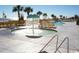 Refreshing outdoor pool area with a mushroom fountain at 2701 S Ocean Blvd. # 809, North Myrtle Beach, SC 29582
