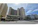 The Venetian high-rise building with parking garage at 501 S Ocean Blvd. # 601, North Myrtle Beach, SC 29582