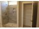 Bathroom with large tiled shower and linen closet at Tbd 15 Mineral Springs Rd., Conway, SC 29527