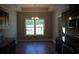 Eat-in kitchen with dark cabinets, granite countertops, and stainless steel appliances at Tbd 15 Mineral Springs Rd., Conway, SC 29527