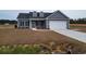 Gray vinyl sided house with attached garage and small yard at Tbd11 Mineral Springs Rd., Conway, SC 29527