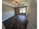 Spacious bedroom with dark laminate flooring and ceiling fan at Tbd20 Casey Dr., Nichols, SC 29581