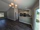 Modern kitchen with stainless steel appliances and granite countertops at Tbd20 Casey Dr., Nichols, SC 29581