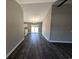 Spacious living room with dark laminate floors and neutral walls at Tbd20 Casey Dr., Nichols, SC 29581