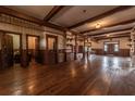 Large living area with hardwood floors and wooden accents at 3215 Bluff Rd., Marion, SC 29571