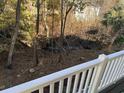 Wooded backyard view from deck with marsh in background at 410 5Th Ave. S, North Myrtle Beach, SC 29582