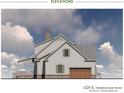 Side elevation of a charming two story home at Tbd Old Cypress Circle, Pawleys Island, SC 29585