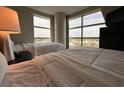 Two double beds in a well-lit bedroom with great city views at 107 S Ocean Blvd. S # 1208, Myrtle Beach, SC 29577