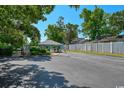 Gated community entrance with security guard at 5905 S Kings Hwy. # 211, Myrtle Beach, SC 29575