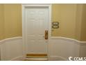 Condo entry with keyless entry at 2180 Waterview Dr. # 133, North Myrtle Beach, SC 29582