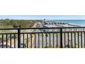 Ocean view from balcony overlooking the coastline at 5523 N Ocean Blvd. # 801, Myrtle Beach, SC 29577