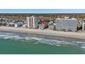 Oceanfront property; building location shown among other beachside buildings at 920 N Waccamaw Dr. # 2106, Garden City Beach, SC 29576