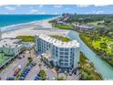 Aerial view of Sands Beach Club and surrounding area at 9400 Shore Dr. # 308, Myrtle Beach, SC 29572