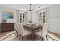 Formal dining room with table and chairs at 78 Mud Minnow Dr., Pawleys Island, SC 29585