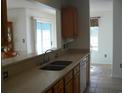 Kitchen features a double sink and ample counter space at 2513 Hunters Trail, Myrtle Beach, SC 29588