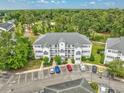 Aerial view of building and surrounding landscape at 1525 Lanterns Rest Rd. # 203, Myrtle Beach, SC 29579