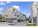 Exterior view of townhouses and garages at 314 Surfview Pl., Myrtle Beach, SC 29572