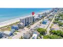 Oceanfront property aerial view, close to beach and city at 4301 S Ocean Blvd. # 1C, North Myrtle Beach, SC 29582