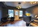 Modern reception area with stylish seating and a sleek desk at 3564 Saint James Ave. # A B, Myrtle Beach, SC 29577