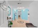 Bright entryway with tile flooring, mirror, and welcoming decor at 2151 Bridgeview Ct. # 3501, North Myrtle Beach, SC 29582