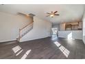 Spacious living room with hardwood floors and lots of natural light at 645 Mcdonald Rd., Georgetown, SC 29440