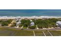Oceanfront homes situated along a scenic coastal road at 496 Myrtle Ave., Pawleys Island, SC 29585