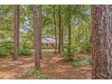 Brick ranch home nestled among tall trees at 263 Arcadia Dr., Pawleys Island, SC 29585