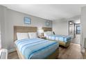 Cozy bedroom with two double beds, offering a tranquil atmosphere at 1501 S Ocean Blvd. # 1235, Myrtle Beach, SC 29577