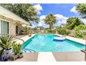 Relaxing backyard pool with plenty of space for entertaining at 3412 Westminster Dr., Myrtle Beach, SC 29588