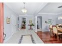 Bright and spacious foyer with tile floors and views to living and dining areas at 3420 Cedar Creek Run, Little River, SC 29566