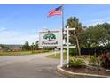 Deercreek community entrance sign with landscaping at 500 Deer Creek Rd. # D, Surfside Beach, SC 29575