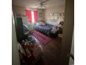 Bedroom with a bed and red accents at 3555 Highway 544 # 2D, Conway, SC 29526