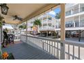 Bright and airy front porch overlooking the neighborhood at 6001-5027 S Kings Hwy., Myrtle Beach, SC 29575