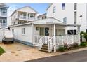 Front view of beach cottage with porch at 6001-1092 S Kings Hwy., Myrtle Beach, SC 29575