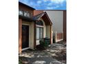 Front view of townhome with walkway and landscaping at 610 14Th Ave. S # 181, Surfside Beach, SC 29575