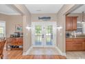 Bright entryway with double doors leading to a back patio at 3815 Ed Smith Ave., Myrtle Beach, SC 29588