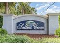 Salters Cove community entrance sign with brick pillars and landscaping at 838 Marlin Ct., Murrells Inlet, SC 29576