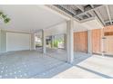 Covered parking area under home with storage at 6001-Mh 32A S Kings Hwy., Myrtle Beach, SC 29575