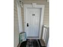 Welcoming entryway with a door and decorative mat at 1538 Lanterns Rest Rd. # 303, Myrtle Beach, SC 29579