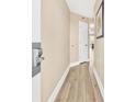 Bright hallway with light walls and wood-look flooring at 2504 N Ocean Blvd. # 1736, Myrtle Beach, SC 29577