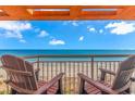 Oceanfront balcony view from condo at 5300 North Ocean Blvd. # 1405, Myrtle Beach, SC 29577
