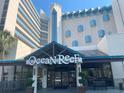 Ocean Reef Resort main entrance at 7100 Ocean Blvd. N # 919, Myrtle Beach, SC 29572
