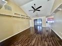 Bright living room with hardwood floors and high ceilings at 196 Marsh Hawk Dr., Myrtle Beach, SC 29588