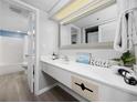 Bathroom with vanity, toilet, and shower/tub combo at 201 74Th Ave. N # 2749/50, Myrtle Beach, SC 29572